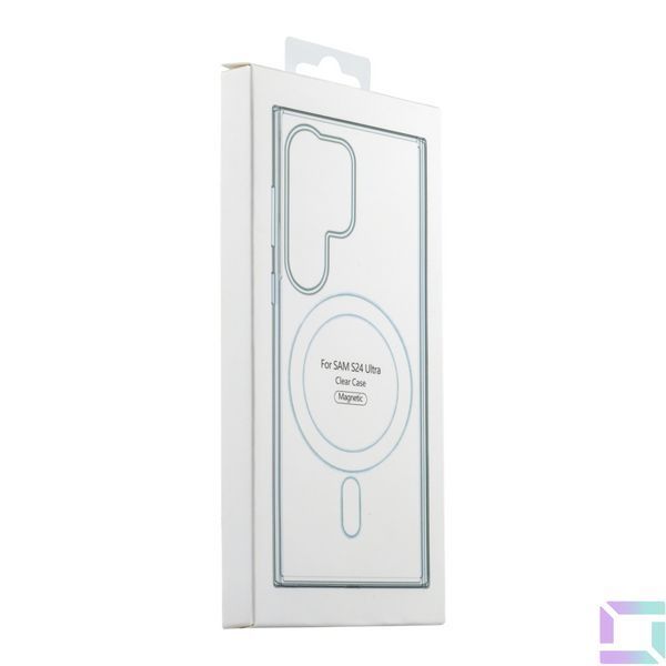 Чохол TPU Clear Case with MagSafe для Samsung Galaxy S24 Ultra 5G (S928) Transparent 2020000436676 фото
