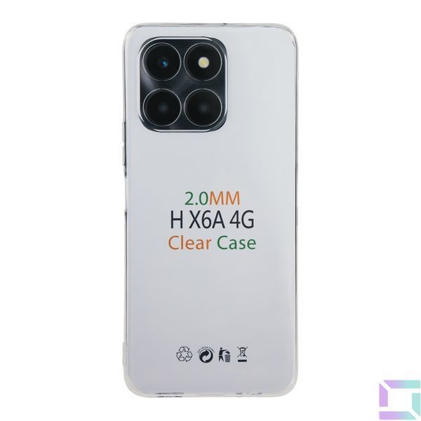 Чохол TPU Virgin Full Camera для Honor X6a Transparent 2020000391609 фото