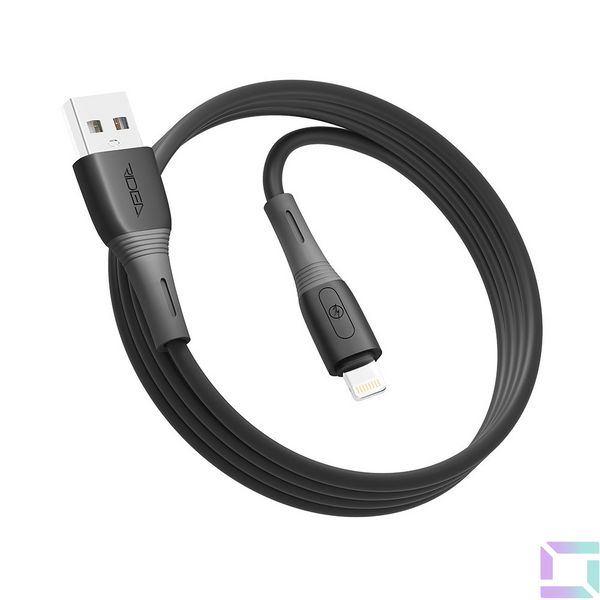 USB Ridea RC-SI35 SiliconePro 12W Lightning Цвет Черный 6908013800041 фото