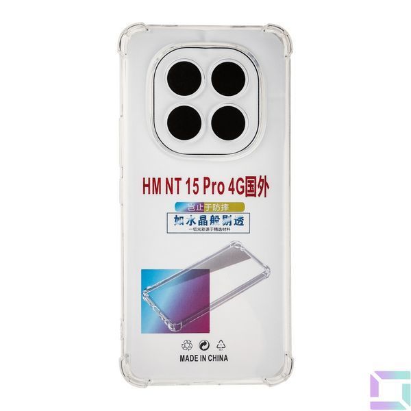 Чохол TPU Virgin Hard Full Camera для Xiaomi Redmi Note 15 Pro 4G Transparent 2020000510970 фото