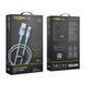 Кабель USB YOKI STYLE YK-ST41 Type-C 3A 1.2m Синiй 6907858579730 фото