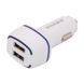 Автомобільний Зарядний Пристрій Borofone BZ14 Type-C 2USB 2.4A Бiлий 6931474735973 фото 1