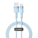 USB YOKI STYLE YK-ST41 Type-C 3A 1.2m Цвет Синий 6907858579730 фото