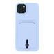 Чехол TPU Colorfull Pocket Card для iPhone 15 Plus Elegant Purple 2020000358367 фото