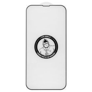 Защитное Стекло Type Gorilla 0.33 мм 2.5D HD Anti-Static PTJ1 для iPhone 14 Pro Max Черный 6934663723584 фото
