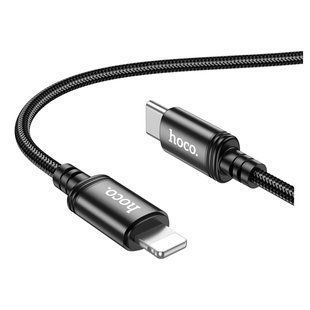 Кабель USB Hoco X89 Type-C to Lightning PD27W 2m Чорний 6942007646444 фото