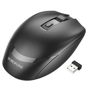Бездротова Миша Borofone BG7 Чорний 6974443389982 фото
