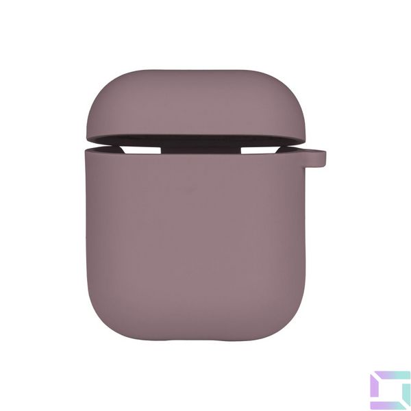 Чехол Silicone Case with microfibra для Airpods 1/2 Цвет 39.Elegant purple 2020000367949 фото