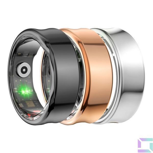 Смарт-кільце XO Smart Ring RS01 размер 10 (19,8mm) Сріблястий 6975837582538 фото