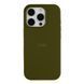 Чехол Silicone Case Full Size (AA) для iPhone 16 Pro Max 45.Army Green 2020000425731 фото