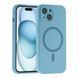 Чохол Glow Silicone Case Full Camera with Magsafe для iPhone 15 Light purple 2020000456308 фото