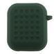 Футляр Silicone Fashion Case with Hook для Airpods 1/2 Dark Green 2020000441830 фото