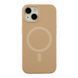 Чехол Glow Silicone Case with Magsafe для iPhone 15 Desert Gold 2020000502340 фото