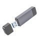 Кардрідер Hoco HB45 Spirit 2-in-1 USB/Type-C 3.0 Сiрий 6942007620529 фото 1
