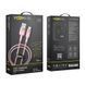 Кабель USB YOKI STYLE YK-ST41 Type-C 3A 1.2m Рожевий 6907858579723 фото 1