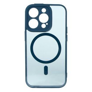 Чехол Baseus Frame Series Magnetic Case+Glass 0.22mm для iPhone 14 Pro ARJT020103 Blue 6932172616601 фото