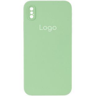Чохол Silicone Case Square Full Camera для iPhone Xs Max 01.Mint 2020000347774 фото