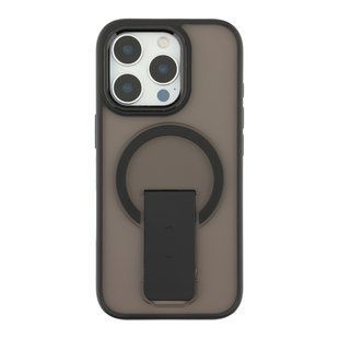 Чехол TPU+PC FlexGuard Magnetic Ring Stand для iPhone 16 Pro Black 2020000467151 фото