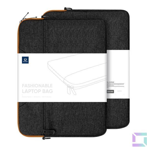 Сумка для ноутбука Dux Ducis LBJC Shoulder Bag for 15.5"-16" Light Grey 6934913008553 фото