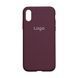 Чехол Silicone Case Full Size (AA) для iPhone Xs Max 42.Maroon 2020000148760 фото