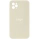 Чехол Silicone Case Full Size with Frame для iPhone 12 Pro Цвет 11.Antique white 2020000350187 фото