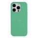 Чехол Silicone Case Full Size (AA) для iPhone 16 Pro Max 47.Spearmint 2020000425427 фото