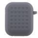 Футляр Silicone Fashion Case with Hook для Airpods 1/2 Grey 2020000441823 фото