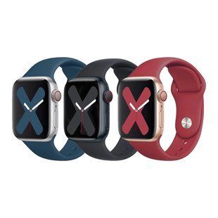 Ремінець для Apple Watch Band Silicone One-Piece Size-S 38/40/41 mm 53.Cornflower 2020000413868 фото