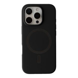 Чохол Glow Silicone Case with Magsafe для iPhone 16 Pro Black 2020000454397 фото