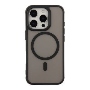Чохол TPU+PC Anti Drop with MagSafe для iPhone 16 Pro Max Black 2020000419891 фото