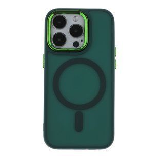 Чохол TPU+PC Space Magnetic Color with Magsafe для iPhone 14 Pro Max Green 2020000340911 фото