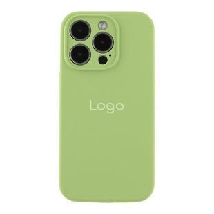 Чехол Silicone Case Full Size with Frame для iPhone 14 Pro 01.Mint 2020000349068 фото