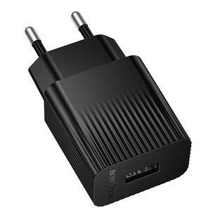 Мережевий Зарядний Пристрій Borofone BAS71A 1USB 2.1A Чорний 6941991122552 фото