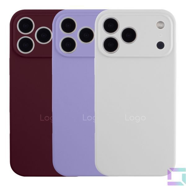 Чохол Silicone Case Full Size with Frame для iPhone 17 Pro Max 82.Elderberry 2020000493310 фото