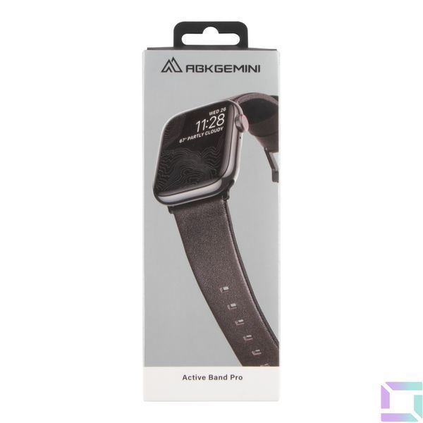 Ремешок для Apple Watch Leather+Silicone 38/40/41 mm Black Black 2020000478287 фото
