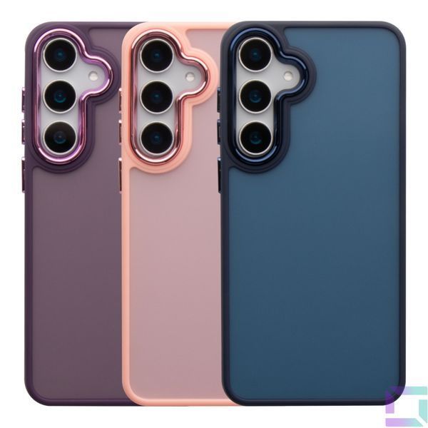 Чохол TPU+PC Space II Color Matte для Samsung Galaxy S24 5G (S921) Pink 2020000443056 фото
