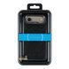 Чехол Kajsa Briquette Collection Rhombus with MagSafe для iPhone 17 Air Black O-Ring 2020000509431 фото 4