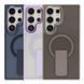 Чохол TPU+PC FlexGuard Magnetic Ring Stand для Samsung Galaxy S25 Ultra 5G (S938) Blue 2020000466277 фото 2