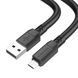 Кабель USB Borofone BX81 Micro Чорний 6974443386073 фото 1