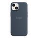 Чохол Silicone Case with MagSafe для iPhone 14 Plus Storm Blue 2020000329343 фото