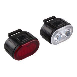 Велоліхтар 078 2LED IPX4 Waterproof 6 Modes Чорний 2020000452232 фото