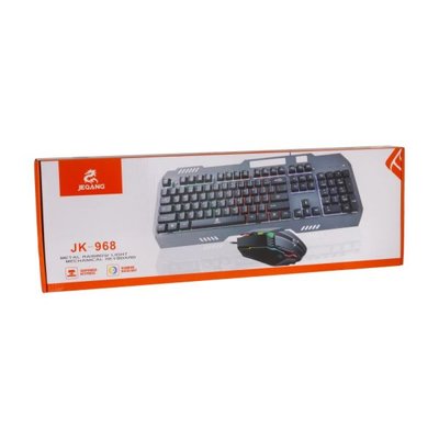 Клавіатура і Миша Ігрові JEQANG JK-968 м'ята упаковка Колір Чорний 2020000382034 фото