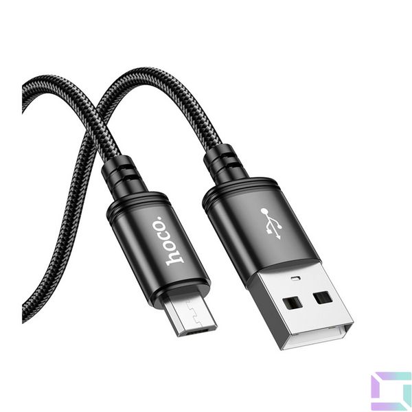 USB Hoco X91 Micro 2.4A 3m Цвет Черный 6931474788719 фото