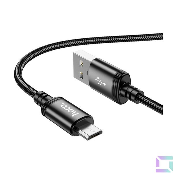 USB Hoco X91 Micro 2.4A 3m Цвет Черный 6931474788719 фото