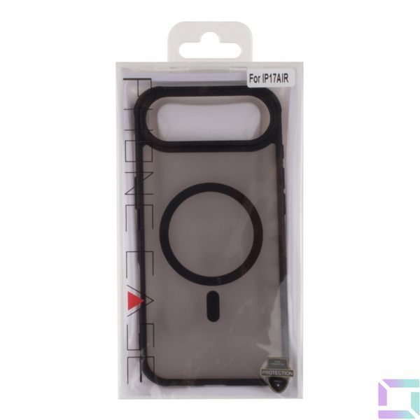 Чехол TPU+PC Anti Drop with MagSafe для iPhone 17 Air Black 2020000482864 фото