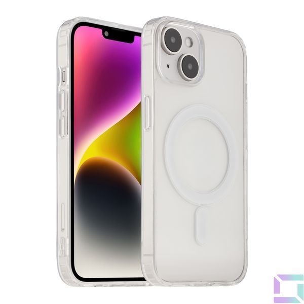 Чохол TPU Clear Case with Magsafe для iPhone 14 Transparent 2020000312253 фото