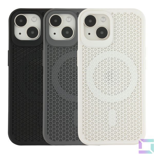 Чехол TPU+PC AeroCool with MagSafe для iPhone 15 Black 2020000413059 фото