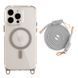 Чохол TPU+PC LanyardCase with MagSafe для iPhone 14 Pro Max Titanium grey 2020000477273 фото