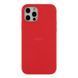 Чехол Silicone Case Full Size (AA) для iPhone 12/12 Pro 14.Red 2020000236108 фото
