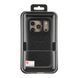 Чохол Kajsa Briquette Collection Rhombus with MagSafe для iPhone 18 Pro Carbon Black B-Ring 4894505316539 фото 2